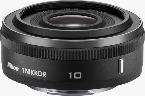The 1 NIKKOR 10mm f/2.8 lens. Photo provided by Nikon Corp. Click for a bigger picture!