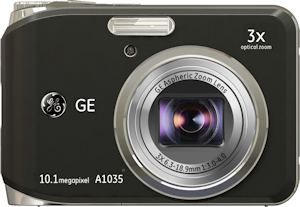 General Imaging's General Electric A1035 digital camera. Photo provided by General Imaging Co. Click for a bigger picture!