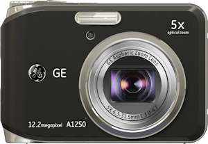 General Imaging's General Electric A1250 digital camera. Photo provided by General Imaging Co. Click for a bigger picture!