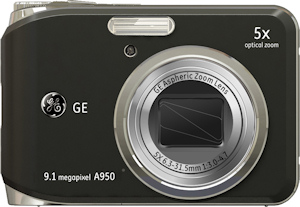 General Imaging's General Electric A950 digital camera. Photo provided by General Imaging Co. Click for a bigger picture!