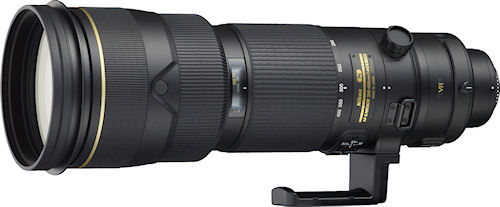 Nikon's AF-S NIKKOR 200-400mm f/4G ED VR II lens. Photo provided by Nikon Inc. Click for a bigger picture!