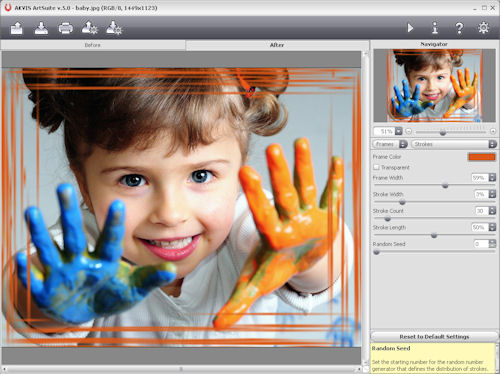 AKVIS Software's ArtSuite 5.0. Screenshot provided by AKVIS Software Inc. Click for a bigger picture!