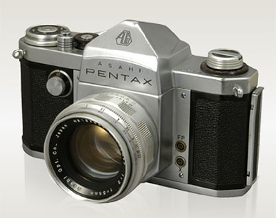 In 1957, the Asahi PENTAX became the first camera to be marketed under the Pentax name. Photo provided by Pentax Imaging Co.