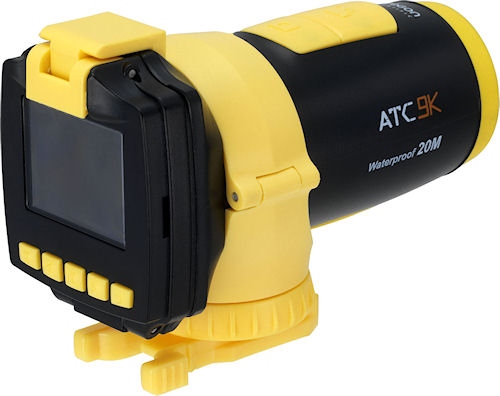 The shockproof, waterproof Oregon Scientific ATC9K records HD video and five megapixel stills, and can record geolocation data with an optional accessory. Photo provided by Integrated Display Technology Ltd. Click for a bigger picture!