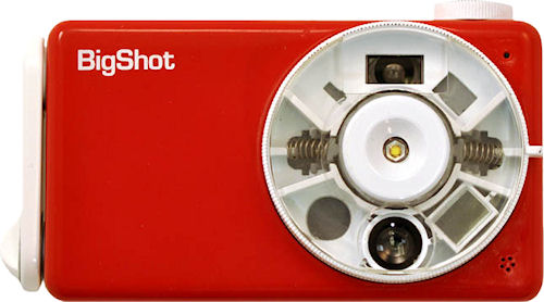 Front view of the BigShot digital camera. Photo provided by the Computer Vision Laboratory, Columbia University.