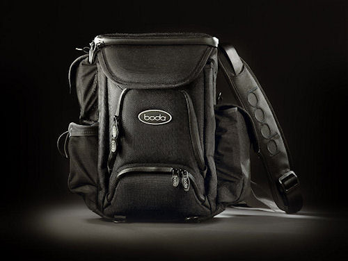 The Boda V3 series lens bag. Photo provided by GoBoda. Click for a bigger picture!
