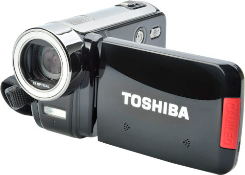 Toshiba's Camileo H30 digital camcorder. Photo provided by Toshiba UK. Click for a bigger picture!
