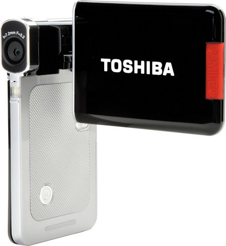 Toshiba's Camileo S20 digital camcorder. Photo provided by Toshiba UK. Click for a bigger picture!