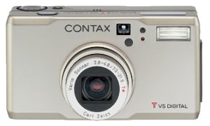 Contax' Tvs digital camera. Courtesy of Contax, with modifications by Michael R. Tomkins.