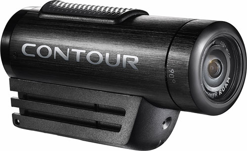 The ContourROAM video camera is waterproof to one meter, and shoots HD video. Photo provided by Contour Inc. Click for a bigger picture!