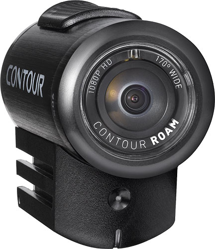 The ContourROAM's lens has a fixed 170-degree wide angle view. Photo provided by Contour Inc. Click for a bigger picture!