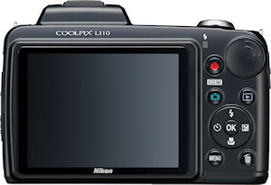 Nikon's Coolpix L110 digital camera. Photo provided by Nikon Inc. Click for a bigger picture!