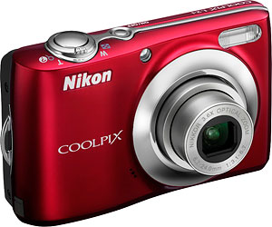 Nikon's Coolpix L24 digital camera. Photo provided by Nikon Inc. Click for a bigger picture!