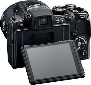 Nikon's Coolpix P500 digital camera. Photo provided by Nikon Inc. Click for a bigger picture!
