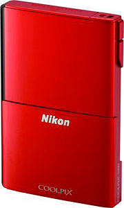 Nikon's Coolpix S100 digital camera. Photo provided by Nikon Inc. Click for a bigger picture!