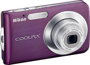 Nikon's Coolpix S210 digital camera. Courtesy of Nikon, with modifications by Michael R. Tomkins.