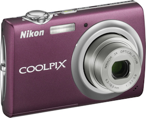 Nikon's Coolpix S220 digital camera. Photo provided by Nikon Inc. Click here for a bigger picture!