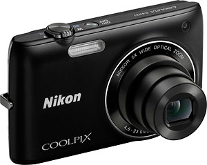Nikon's Coolpix S4100 digital camera. Photo provided by Nikon Inc. Click for a bigger picture!