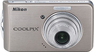 Nikon's Coolpix S520 digital camera. Courtesy of Nikon, with modifications by Michael R. Tomkins.