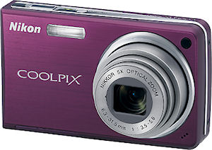Nikon's Coolpix S550 digital camera. Courtesy of Nikon, with modifications by Michael R. Tomkins.