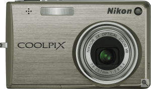 Nikon's Coolpix S700 digital camera. Courtesy of Nikon, with modifications by Michael R. Tomkins. Click for a bigger picture!