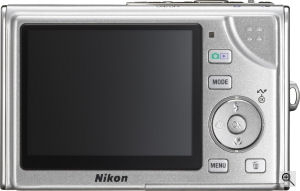 Nikon's Coolpix S9 digital camera. Courtesy of Nikon, with modifications by Michael R. Tomkins. Click for a bigger picture!