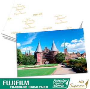 Fujifilm's Crystal Archive Paper Supreme High Definition. Courtesy of Fujifilm, with modifications by Michael R. Tomkins. Click for a bigger picture!