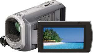 Sony DCR-SX60 digital camcorder. Photo provided by Sony Electronics. Click for a bigger picture!