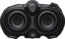 Rear view of the Sony DEV-3 / DEV-5 binoculars. Photo provided by Sony Electronics Inc. Click for a bigger picture!