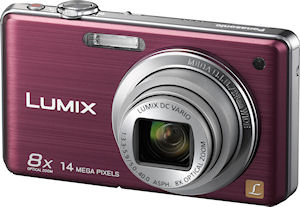 Panasonic's Lumix DMC-FH20 digital camera. Photo provided by Panasonic Consumer Electronics Co. Click for a bigger picture!