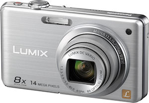 Panasonic's Lumix DMC-FH20 digital camera. Photo provided by Panasonic Consumer Electronics Co. Click for a bigger picture!
