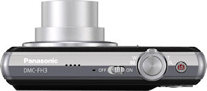 Panasonic's Lumix DMC-FH3 digital camera. Photo provided by Panasonic Consumer Electronics Co. Click for a bigger picture!