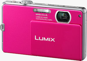 Panasonic's Lumix DMC-FP1 digital camera. Photo provided by Panasonic Consumer Electronics Co. Click for a bigger picture!
