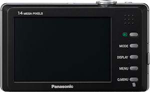 Panasonic's Lumix DMC-FP3 digital camera. Photo provided by Panasonic Consumer Electronics Co. Click for a bigger picture!