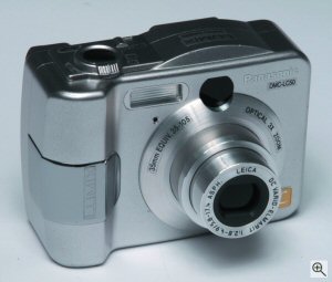 Panasonic's Lumix DMC-LC50 digital camera. Courtesy of Matsushita Electric Industrial Co. Ltd.