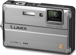 Panasonic's Lumix DMC-TS2 digital camera. Photo provided by Panasonic Consumer Electronics Co. Click for a bigger picture!