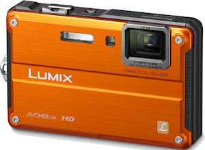 Panasonic's Lumix DMC-TS2 digital camera. Photo provided by Panasonic Consumer Electronics Co. Click for a bigger picture!