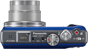 Panasonic's DMC-ZS10 digital camera. Photo provided by Panasonic Consumer Electronics Co. Click for a bigger picture!