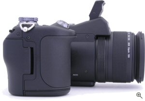 Sony's Cyber-shot DSC-F828 digital camera. Copyright ©2003, The Imaging Resource. All rights reserved. Click for a bigger picture!