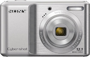 Sony's Cyber-shot DSC-S2100 digital camera. Photo provided by Sony. Click for a bigger picture!