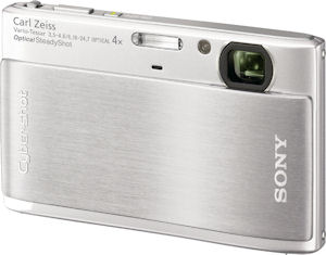 Sony's Cyber-shot DSC-TX1 digital camera. Photo provided by Sony Electronics Inc. Click for a bigger picture!