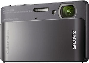 Sony's Cyber-shot DSC-TX5 digital camera. Photo provided by Sony Electronics Inc. Click for a bigger picture!