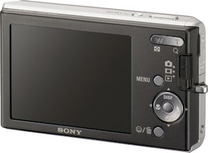Sony's Cyber-shot DSC-W180 digital camera. Photo provided by Sony Europe. Click for a bigger picture!