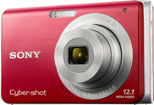 Sony's Cyber-shot DSC-W190 digital camera. Photo provided by Sony Europe. Click for a bigger picture!