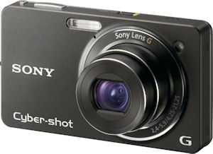 Sony's Cyber-shot DSC-WX1 digital camera. Photo provided by Sony Electronics Inc. Click for a bigger picture!