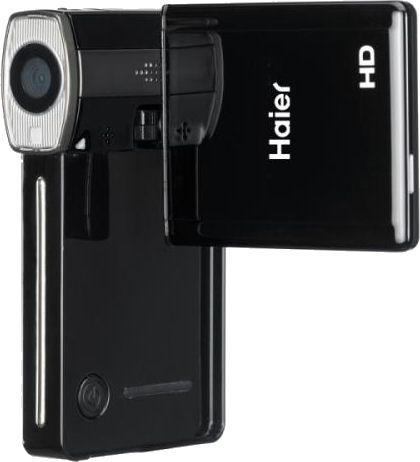 Haier's five megapixel, fixed focal length DV-508 digital camcorder. Photo provided by Haier Group Corp.