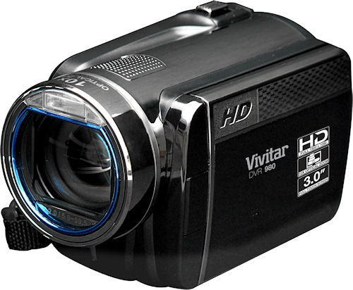 Vivitar's DVR 980 high definition camera. Photo provided by Vivitar. Click for a bigger picture!