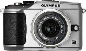Olympus' PEN E-PL2 digital camera. Photo provided by Olympus Imaging America Inc. Click for a bigger picture!