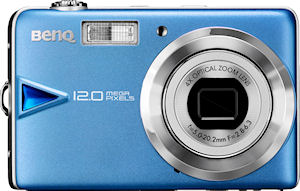 BenQ's E1260 digital camera. Photo provided by BenQ Corp. Click for a bigger picture!