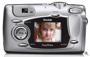 Kodak's EasyShare DX4330 digital camera. Courtesy of Eastman Kodak CO., with modifications by Michael R. Tomkins.